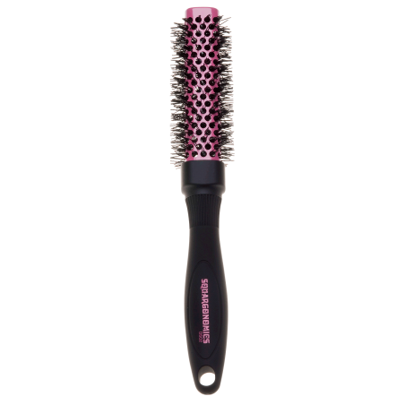 [2116657131] DENMAN Brosse brushing – Squaregonomic Rose Medium 25 mm
