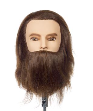 [2116653023] SIBEL Tête d’entraînement - Karl Barbe et Moustache 30–35 cm