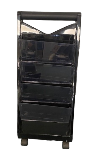 [24091019211] OUTLET Boekenwagen Zwart
