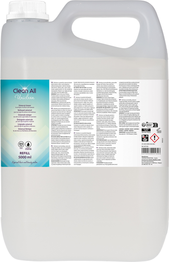 [4471303/P004116] SIBEL Nettoyage - Clean All Uniclean Nettoyant universel - Bidon 5000 ml