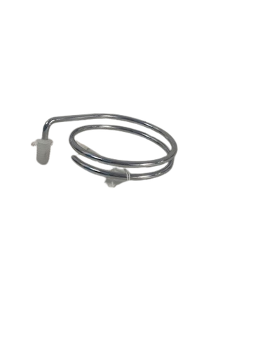 [6232980101] EFALOCK Haardrogerhouder voor werkkar - Chrome 9 cm