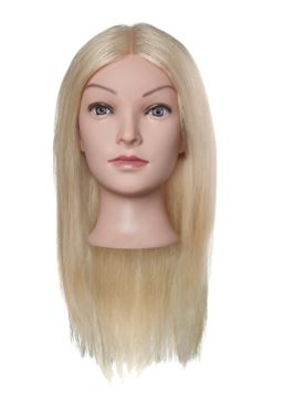 [14102308] Tête d’entraînement Emma - 100 % cheveux indiens naturels