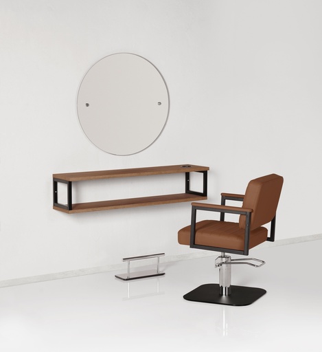 Luca Rossini - Coiffeuse avec miroir rond