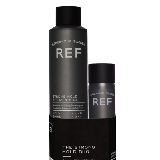 [7350163870549] REF Haarlak - Strong Hold Spray N°533 Duo (75ml + 300ml)