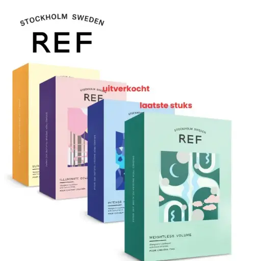REF Gift Box - Shampoo + Conditioner + Leave-In Serum