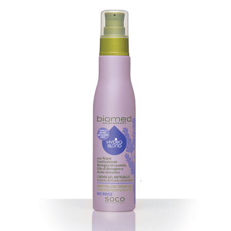 [2116675530] BIOMED Hydrablond – Crème Gel Anti-Jaune 150 ml