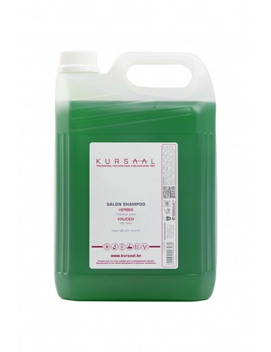 [K.00398] KURSAAL Shampoo - Kruiden Vet Haar 5000 ml