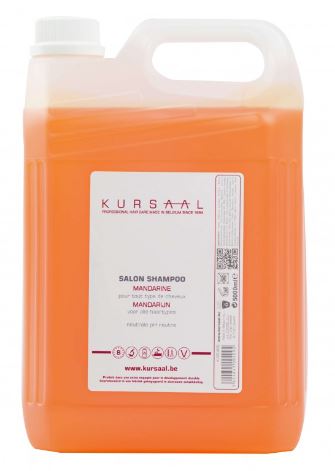 [K.00409] KURSAAL Shampoo - Mandarijn Normaal Haar Bidon 5000 ml