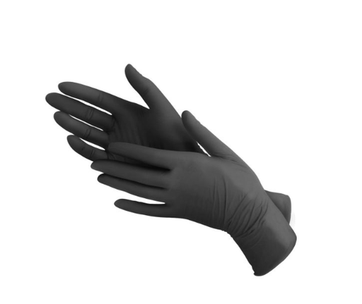 LABOR Handschoenen NITRIL Zwart 100 Stuks large