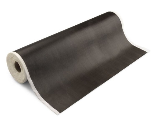 [2116674616] NEBUR Papier de cou pour salon - Plastifié Plasty Noir ROULEAU