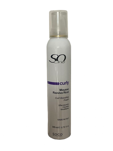 [080803006] SO ONE Curly - Mousse - Curl Boosting Foam 200 ml