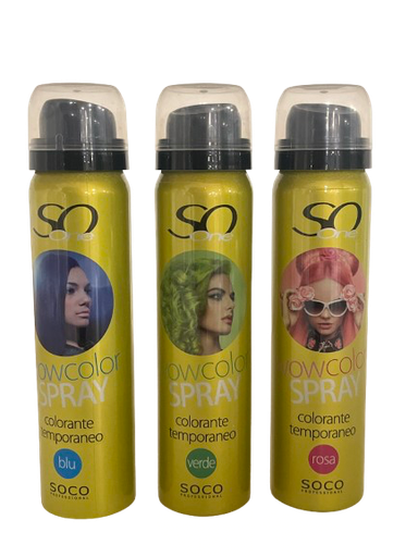 [2116668060] SO ONE "WOWCOLOR SPRAY" 75 ML VERDE