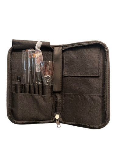 [0010084] SIBEL Make-Up Borstels Etui + 6 Stuks