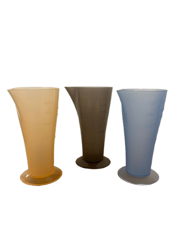 Verre doseur uki conique 4 couleurs
