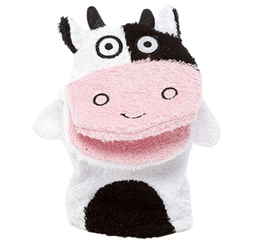 [2116655664] DE LAURIER Washandje koe