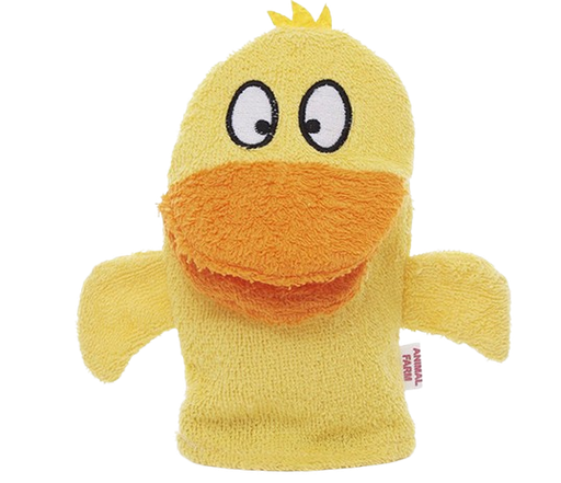 [2116655666] DE LAURIER Washandje eend