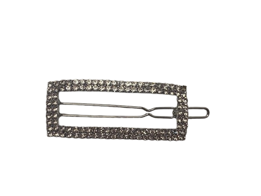 [2116660684] DANA Fantaisie Cheveux Barrette Rectangulaire avec Strass  