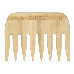 [P000494] SIBEL Peigne Afro Bambou B1 Bois