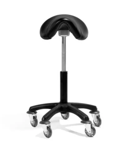 [P003852] SIBEL Siège Coiffeur - Rollercoaster Classic Saddle S Pompe Pied Nylon