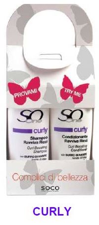 [080807028] SO ONE Curly – Coffret Shampooing 100 ml & Après-shampooing 100 ml