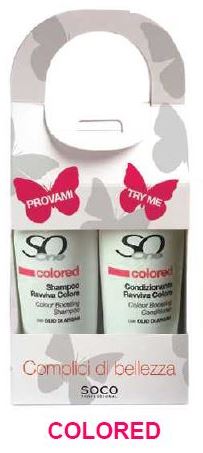[080807027] SO ONE Coloured - Combo Shampoo 100 ml & Conditioner 100 ml