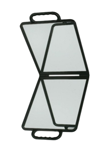 [028111022] SIBEL Miroir - Double face Noir