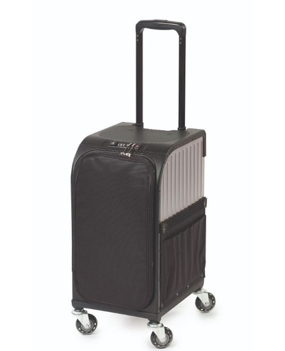 [2116653273] SIBEL Case - Rollercoaster Titanium Silver