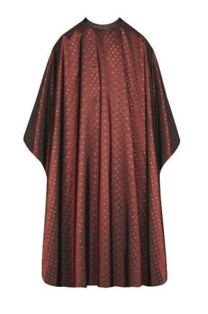 [2116668097] SIBEL Peignoir de coupe Dots 3-en-1 Vin Rouge