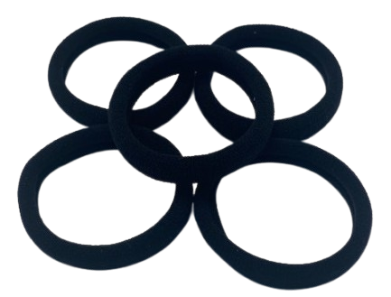 [660054000] SIBEL Haarelastiek - Natulastics 5 Stuks