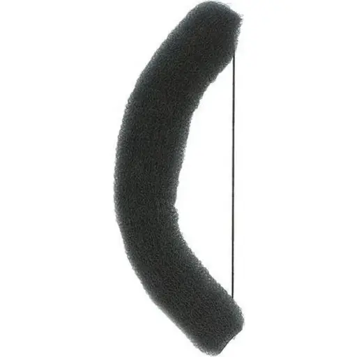 [0266709502153] SIBEL Bigoudi avec élastique 15 cm noir