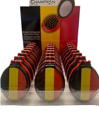 [2116660641] OLIVIA Borstels Voetbal - Display 24 stuks