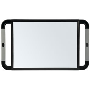 [P000881] SIBEL Spiegel - V-Design 29x23 cm Zwart