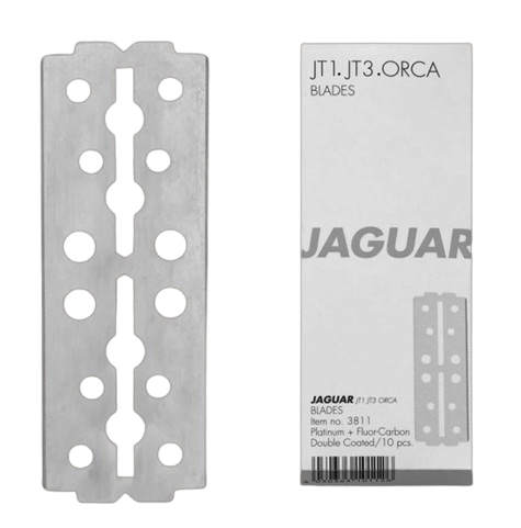 [3811-10] JAGUAR Lames – pour Rasoir JT1-JT3-Orca 10 pièces réf 3811